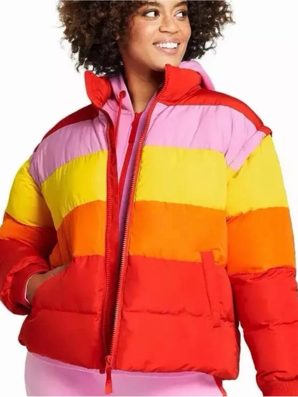 Target Lego X Collection Women's Puffer Jacket And  Vest Large 60.00 MSRP NWT